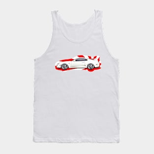 Toyota Supra MK4 JDM illustration Tank Top